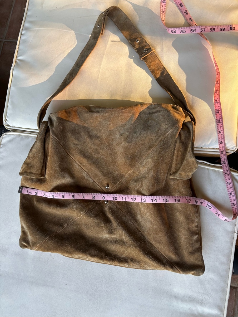 Phillip Lim caramel suede bag - Picture 9 of 10